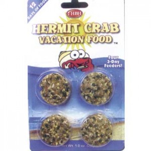 hermit crab vacation food
